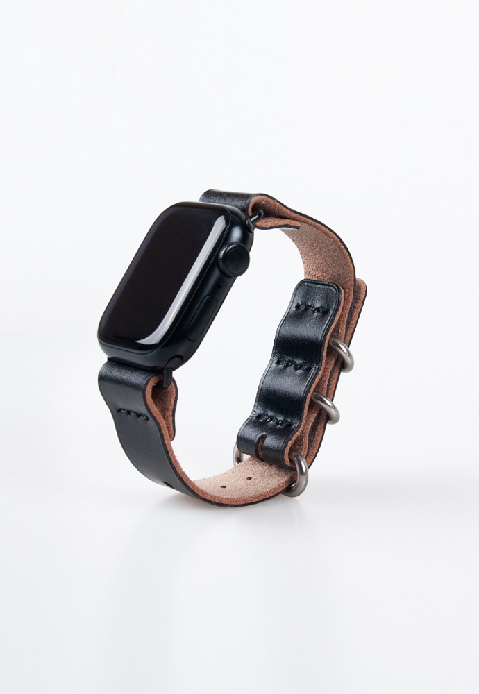 Apple Watch Starp Bridle Leather (Woman)_ Black