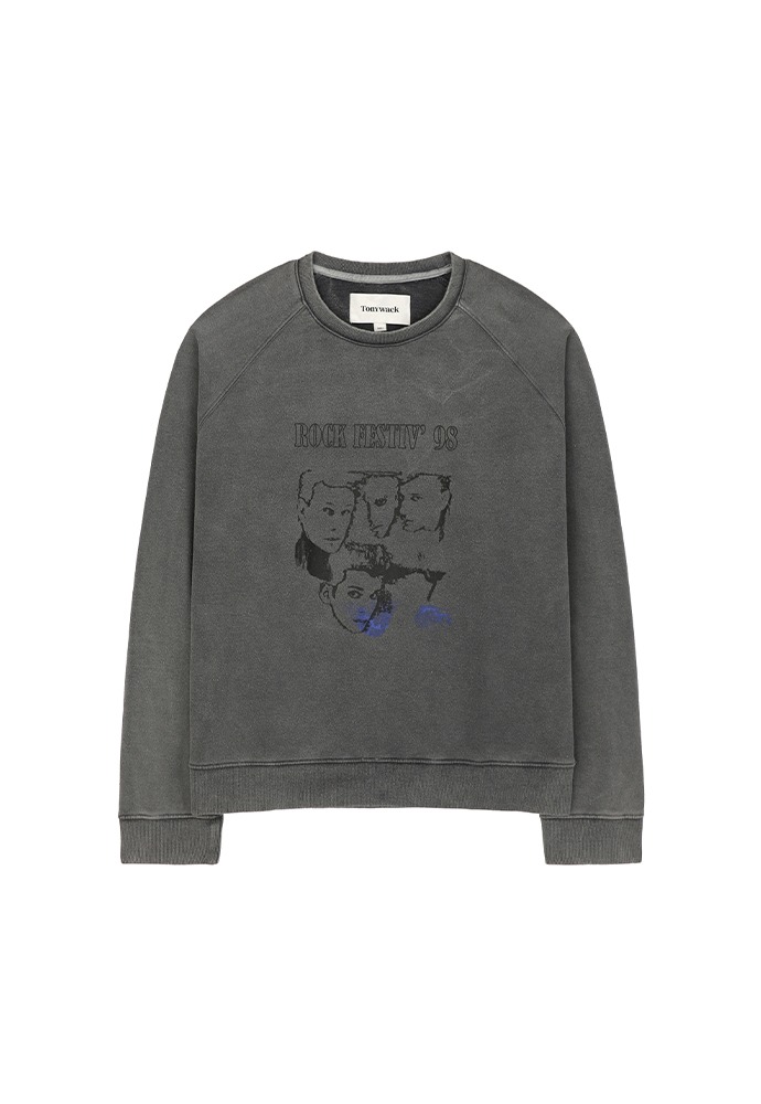 Rock Fest Sweatshirt_ Steel Grey Pigment