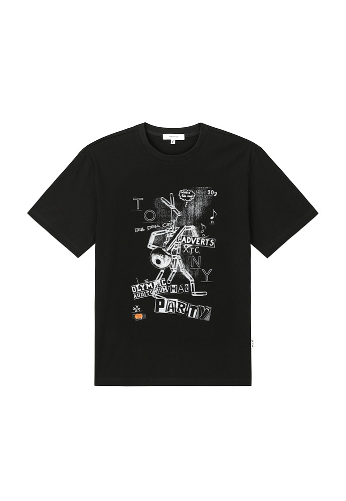 Clip Boy T-Shirt_ Black